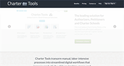 Desktop Screenshot of charter-tools.com